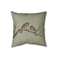 Sparrows Cushion, Soft Sage