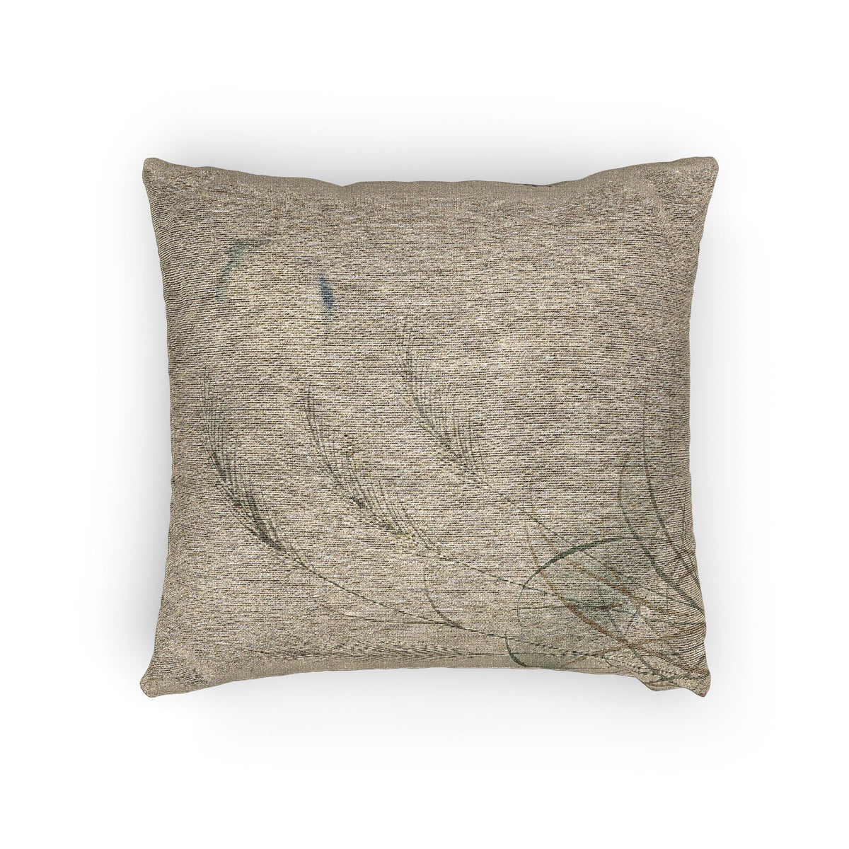 Susuki & Moon Woven Cushion, Natural Linen