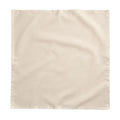 Indigo Bloom Tablecloth, Warm Cream Linen-Look Cotton Tablecloth