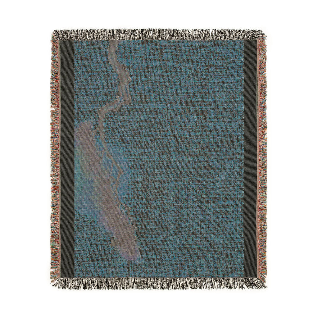 Pine & Sun Woven Throw, Warm Clay