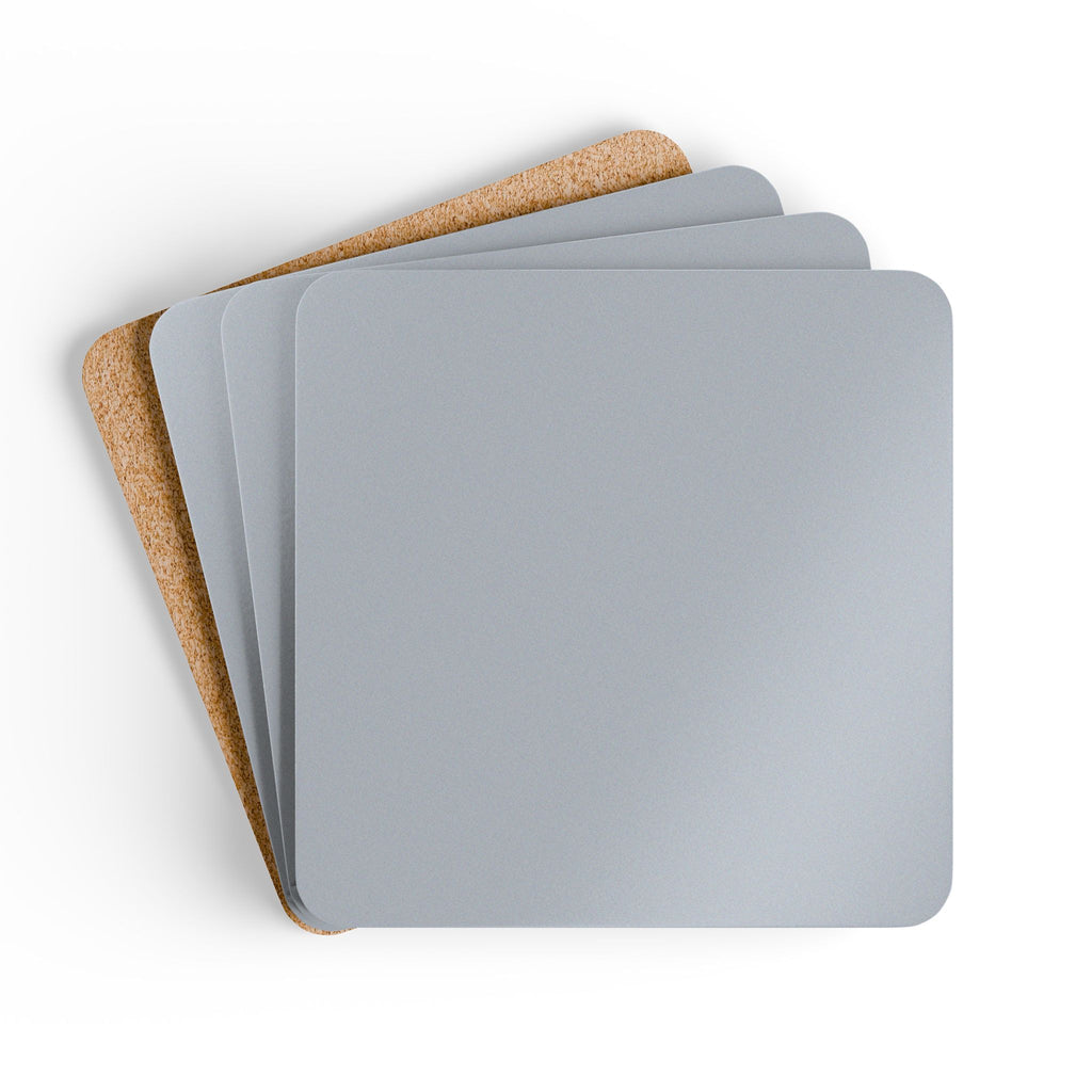 Indigo Bloom Coasters, Set of 4