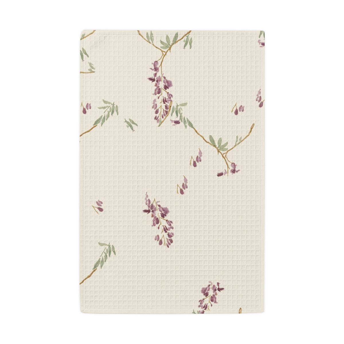 Wisteria Waffle Towel