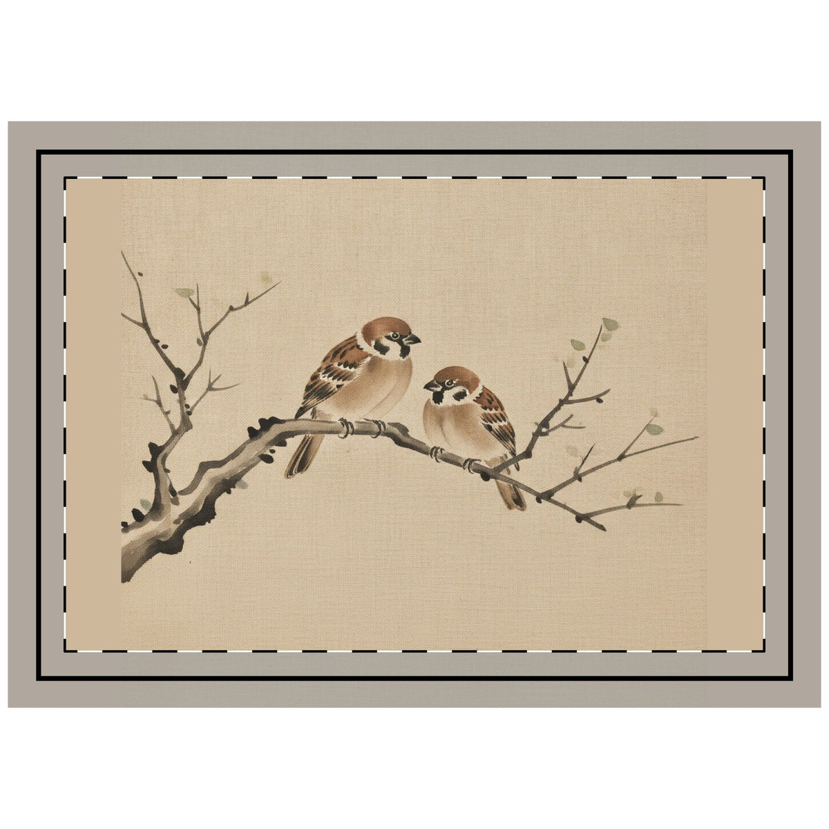 Sparrows Lumbar & Euro Cushion