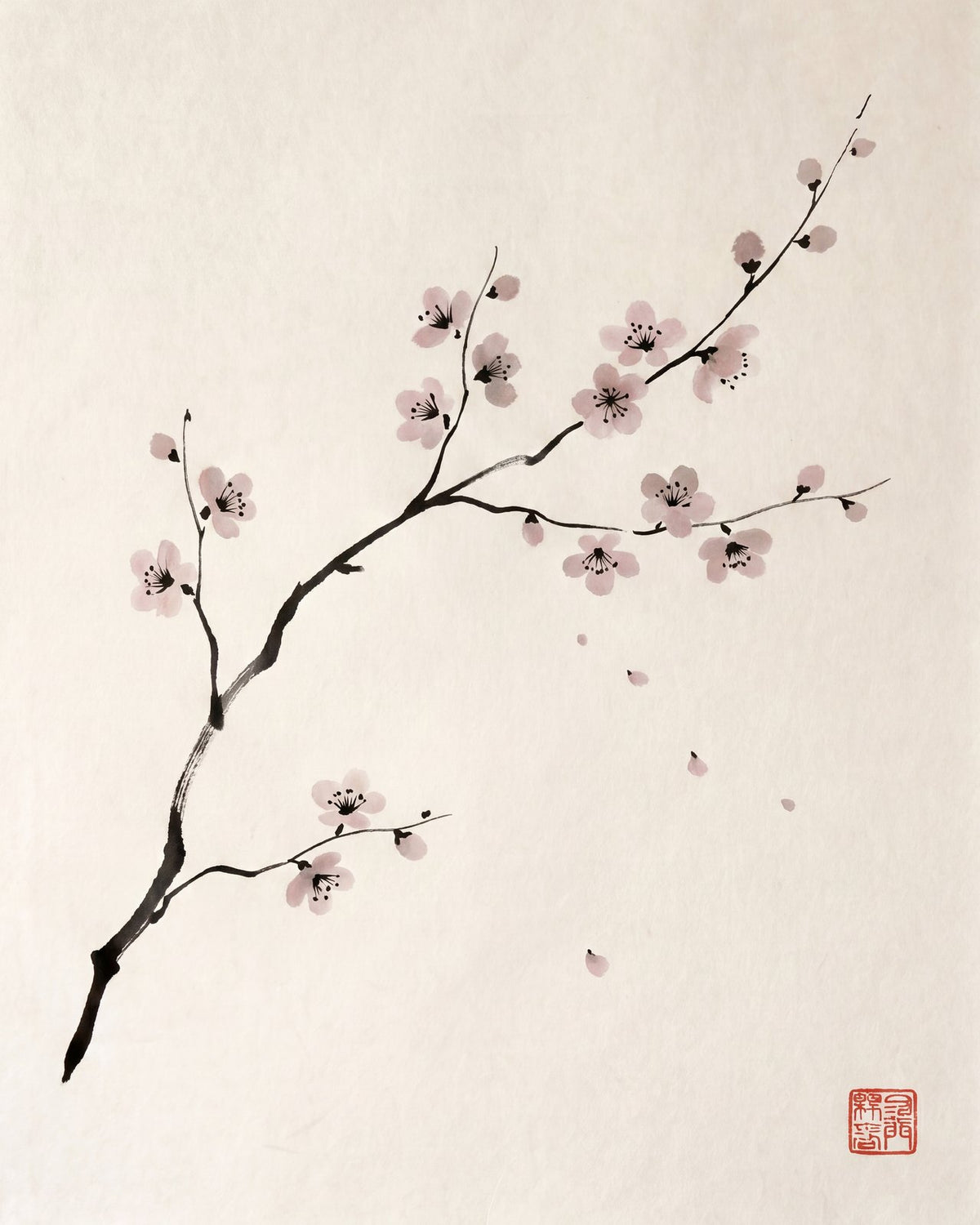 Cherry Branch — the artwork