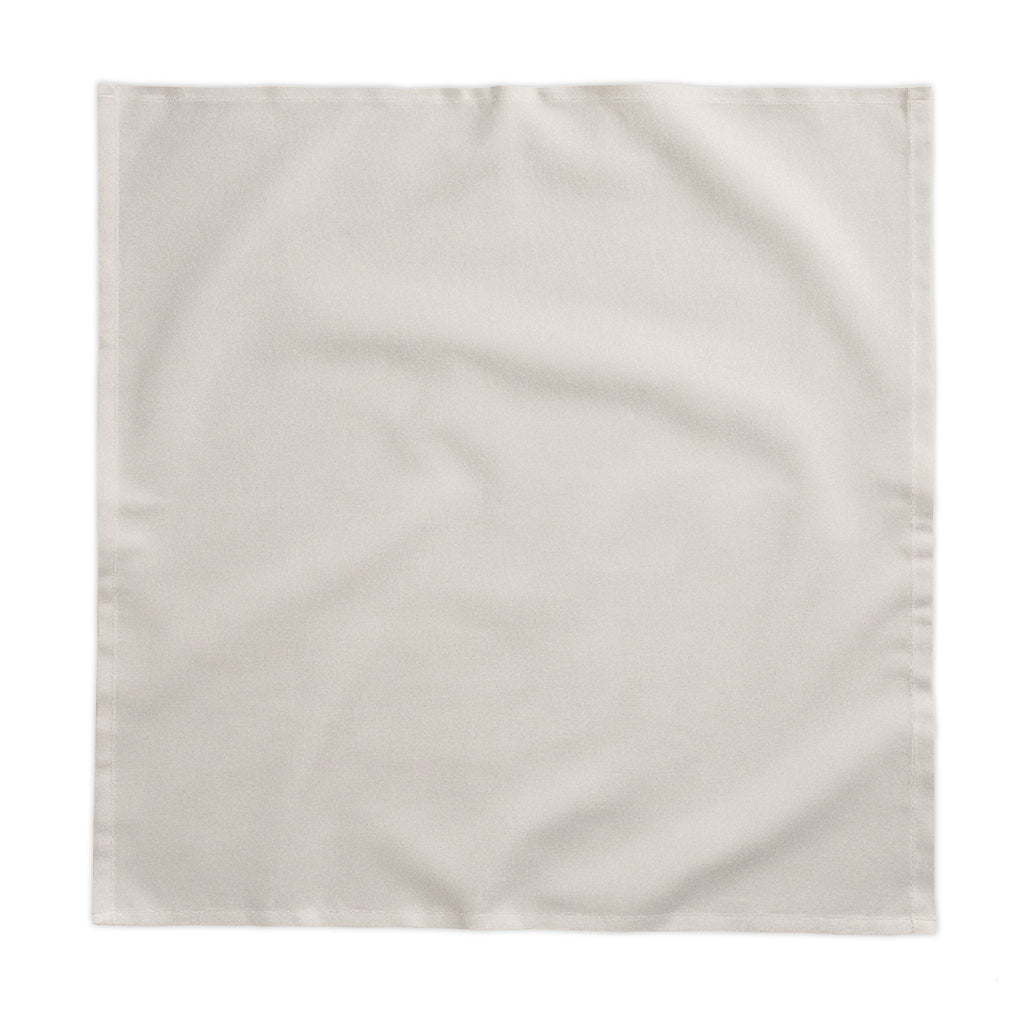 Wild Meadow Tablecloth, Oatmeal Linen-Look Cotton Tablecloth