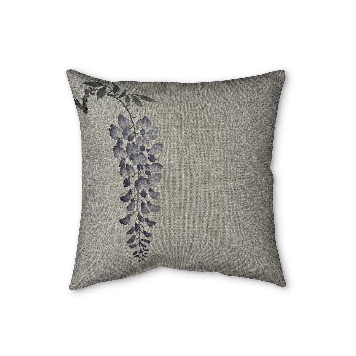 Wisteria Cushion, Natural Linen