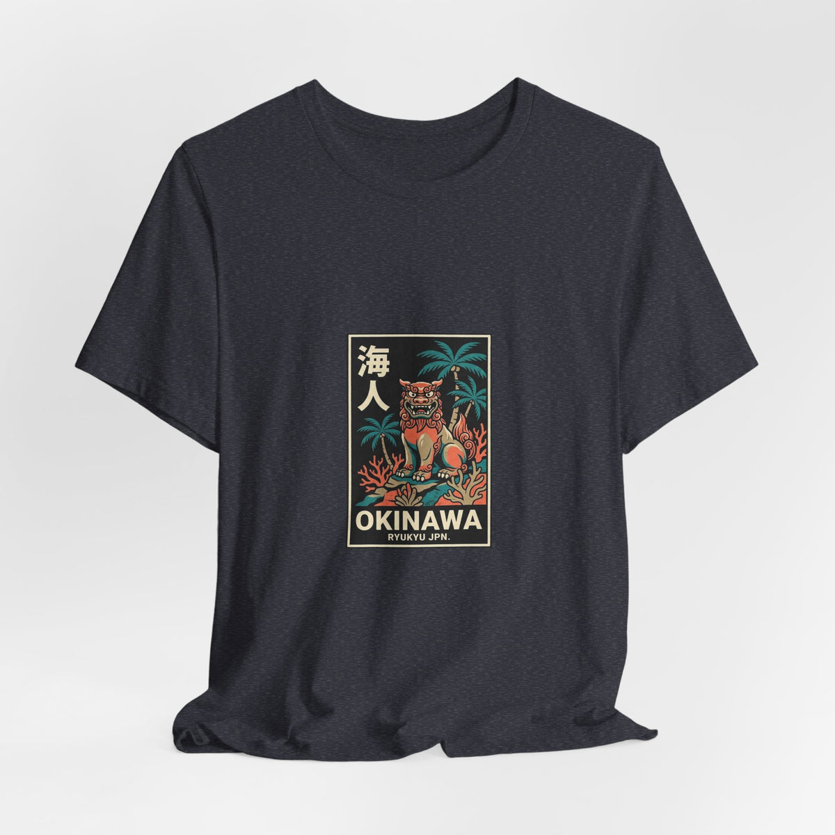 Okinawa Tee — Vintage Japanese Travel Poster Graphic T-Shirt | Calm & Oak