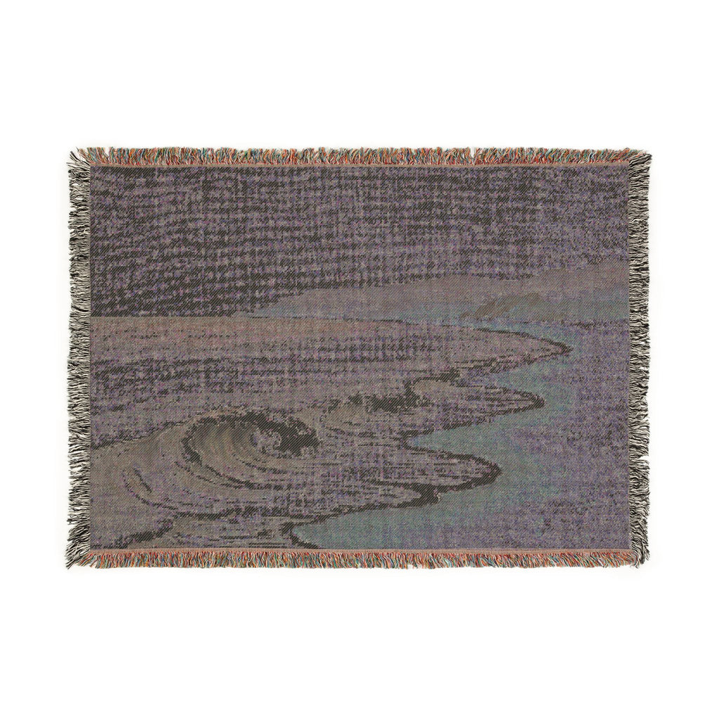Quiet Shore Woven Throw, Soft Sage