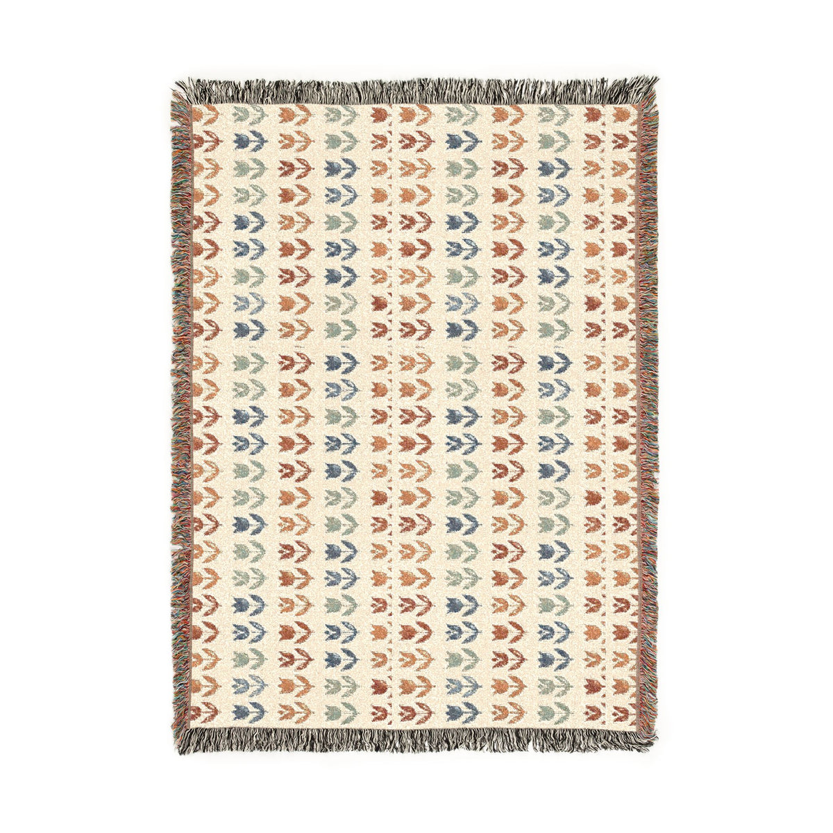 Tulip Market Woven Throw
