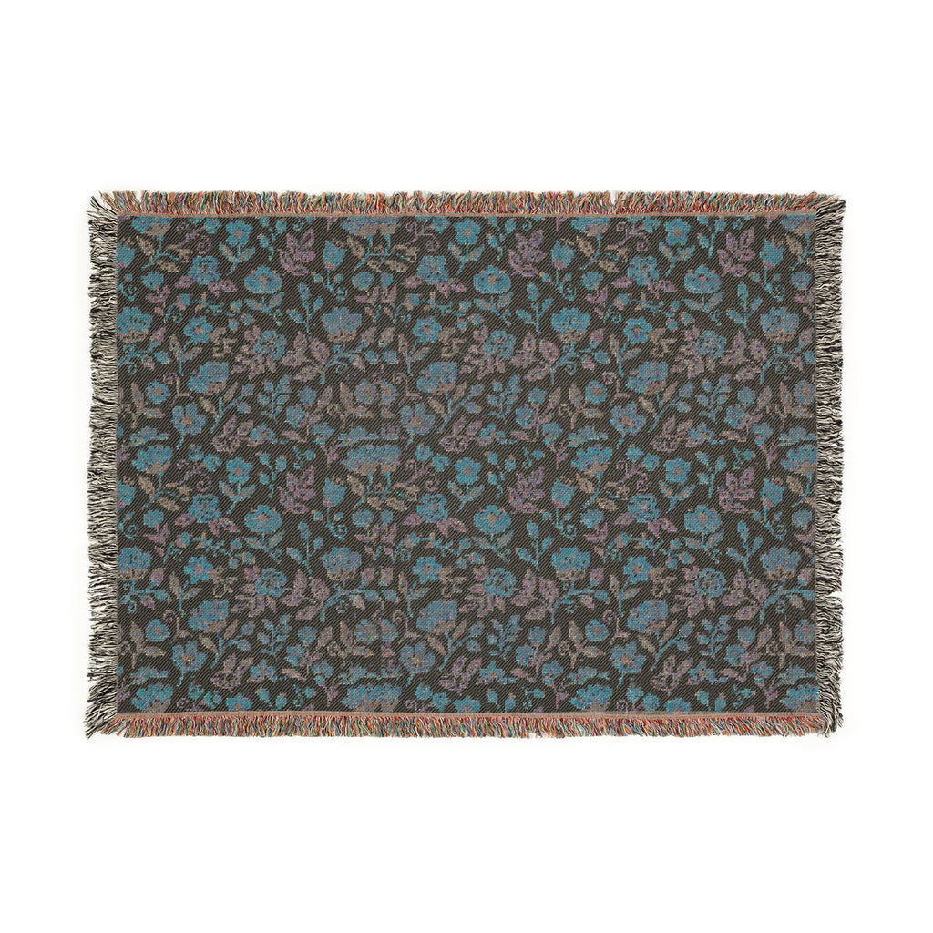 Nordic Folk Woven Throw
