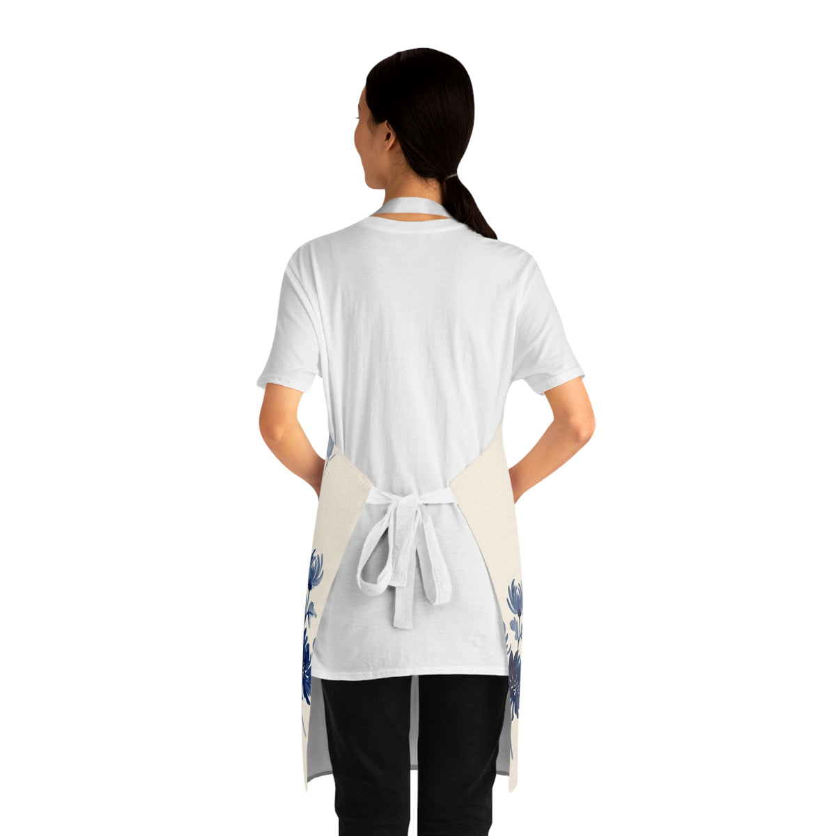 Indigo Bloom Apron