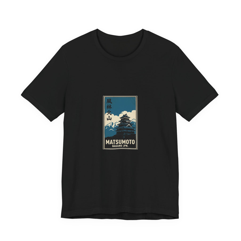 Matsumoto Tee — Vintage Japanese Travel Poster Graphic T-Shirt | Calm & Oak