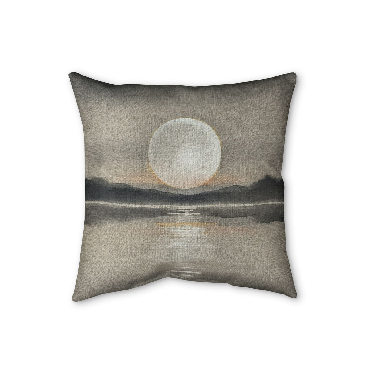 Moonrise Cushion, Natural Linen