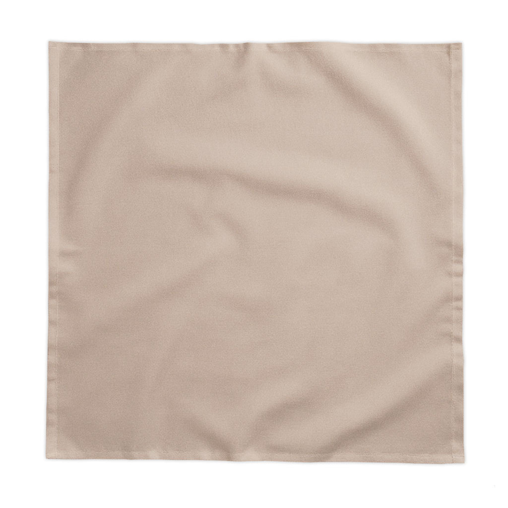 Nordic Folk Tablecloth, Greige Linen-Look Cotton Tablecloth