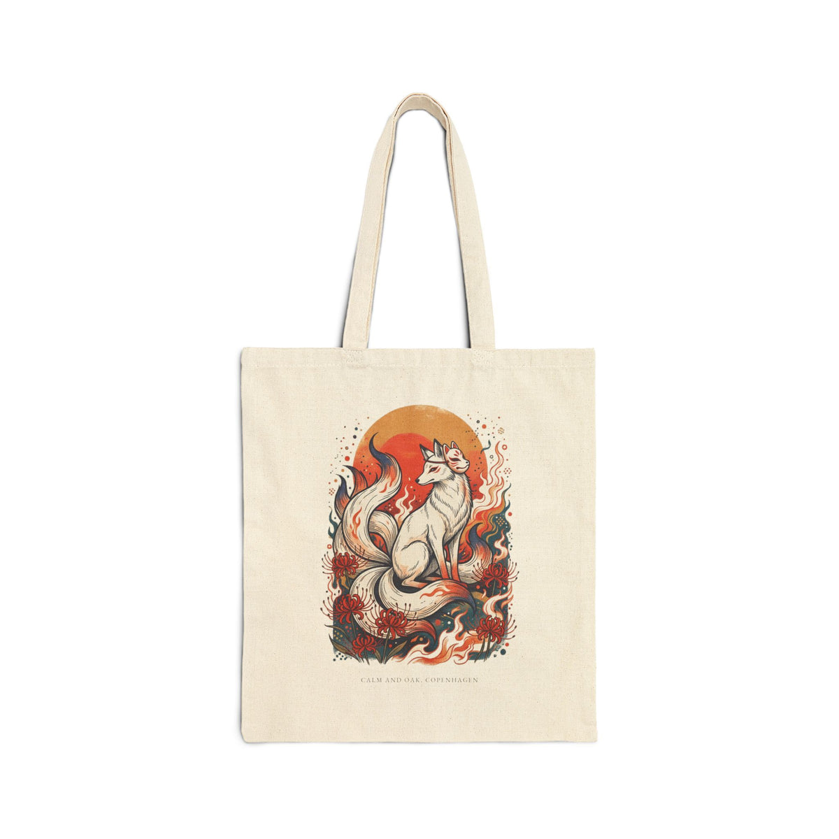 Kitsune Fox — Canvas Tote
