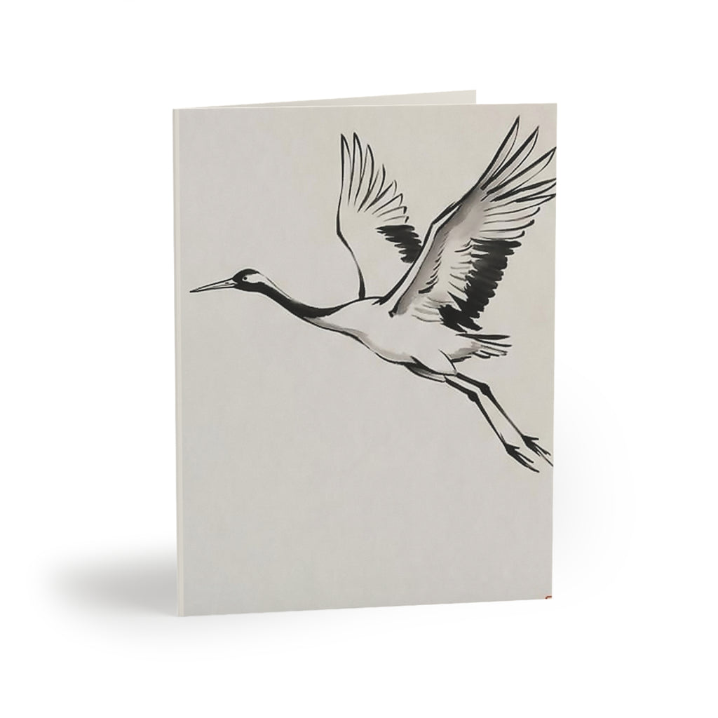 The Crane Greeting Cards — Japandi Greeting Cards by Calm & Oak