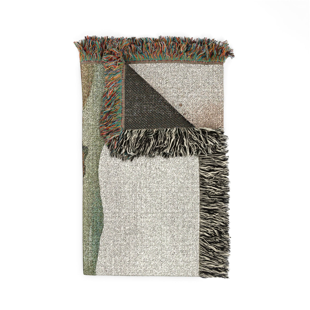 Quiet Shore Woven Throw, Natural Linen
