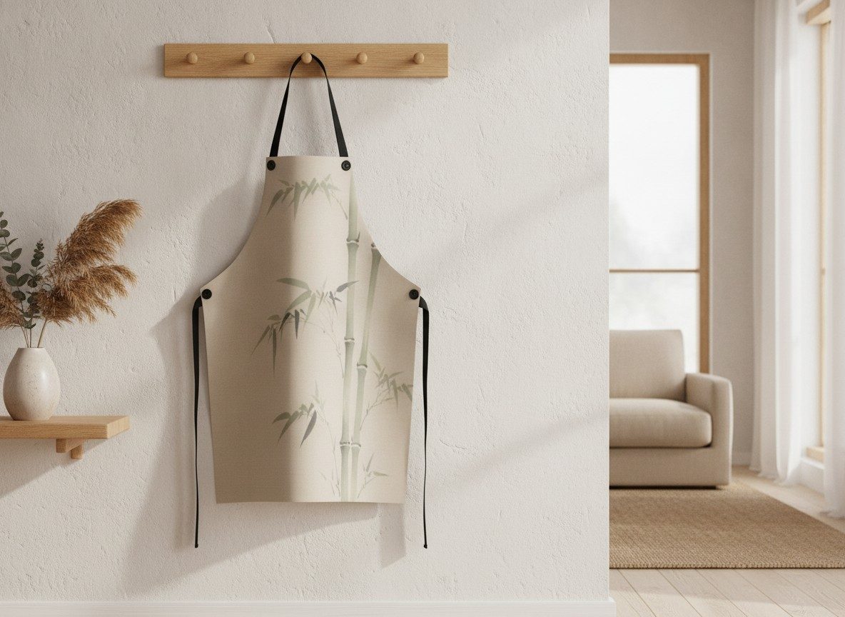 Bamboo Apron — styled 1
