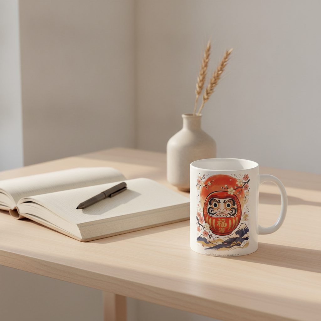 Daruma — styled 2