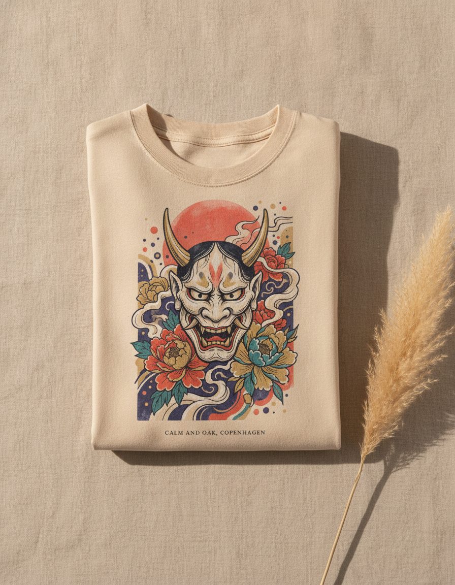 Hannya Mask — styled 2