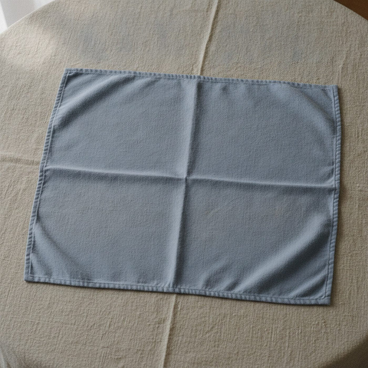 Indigo Bloom Placemat — styled 1