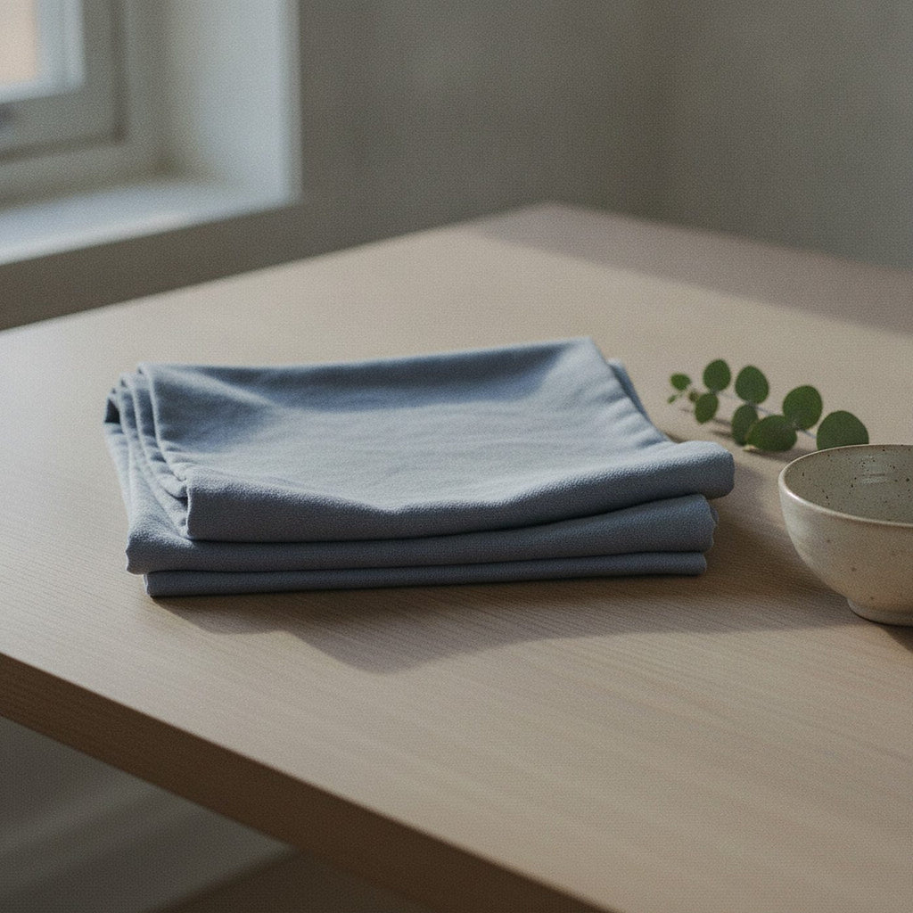Indigo Bloom Placemat — styled 2