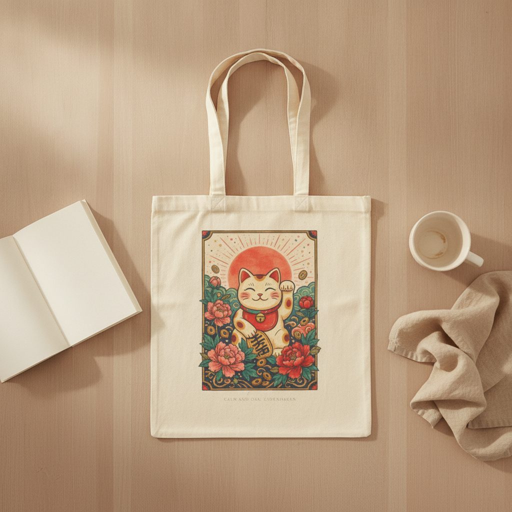 Maneki-neko — styled 2