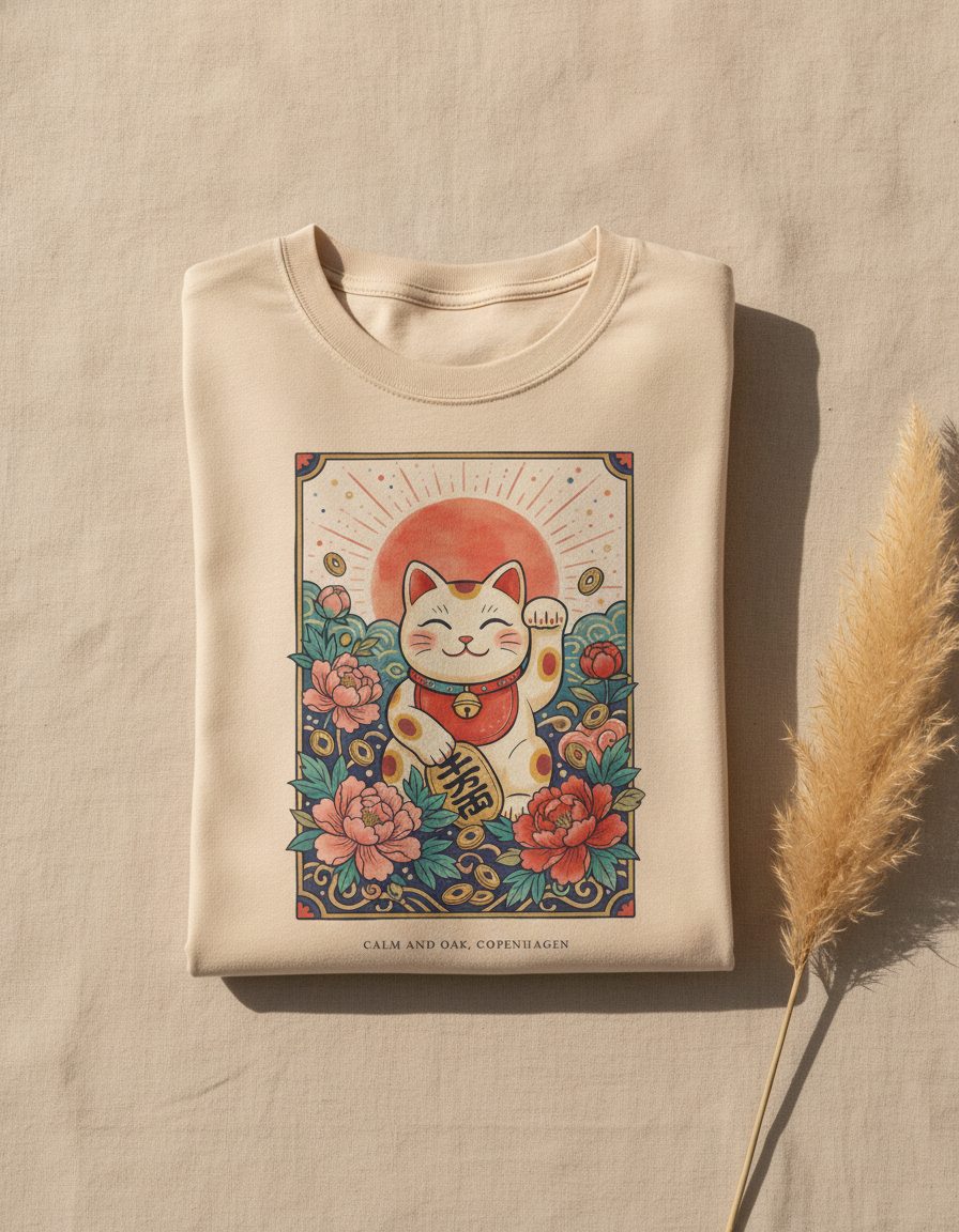 Maneki-neko — styled 2