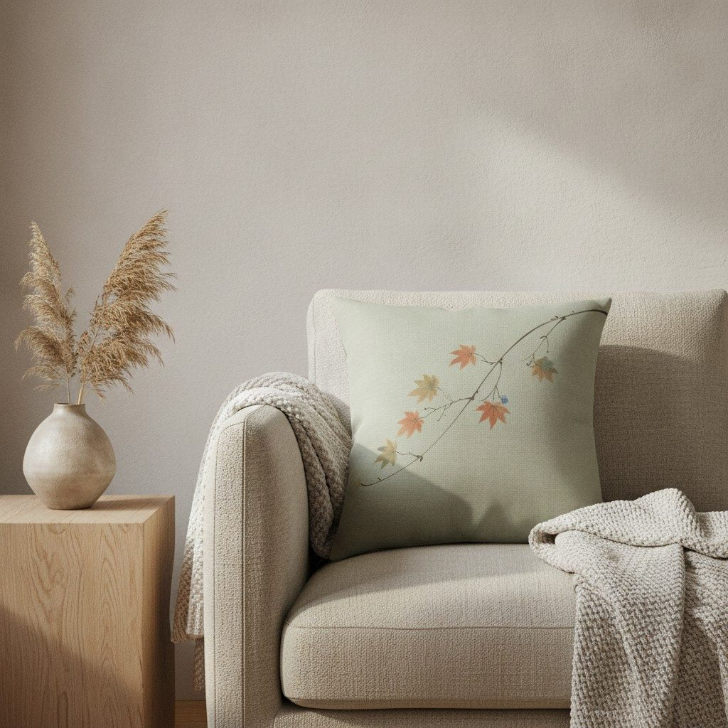 Maple Cushion, Soft Sage — styled 1