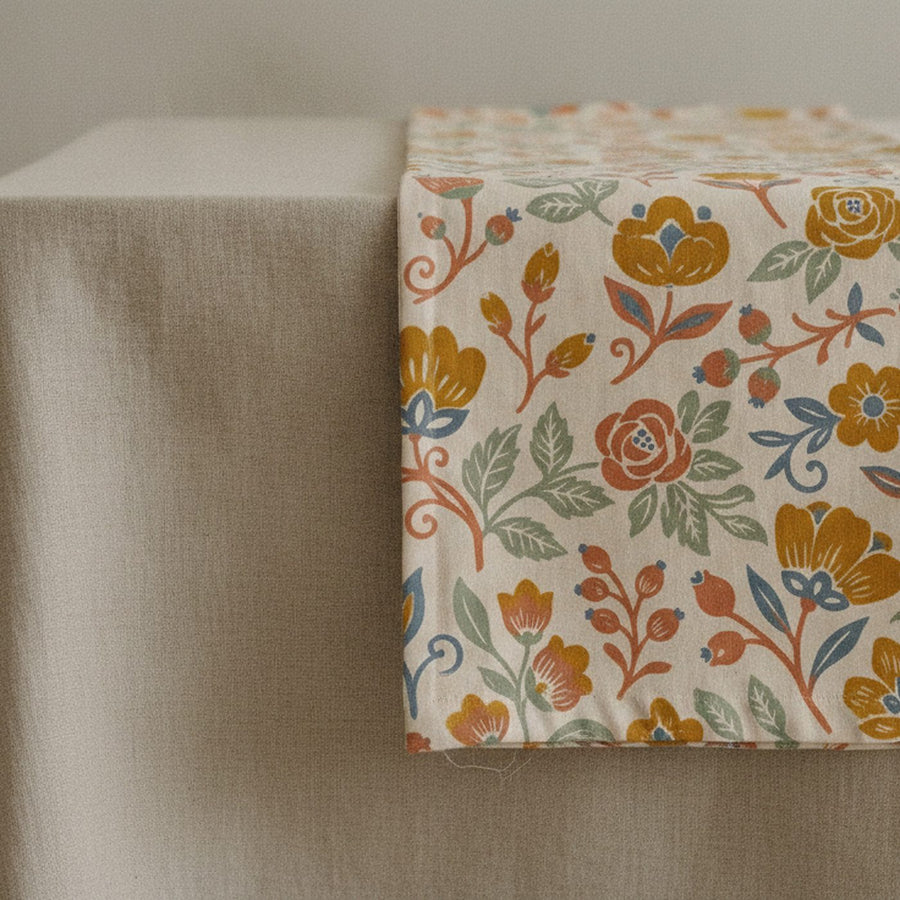 Nordic Folk Table Runner — styled 1