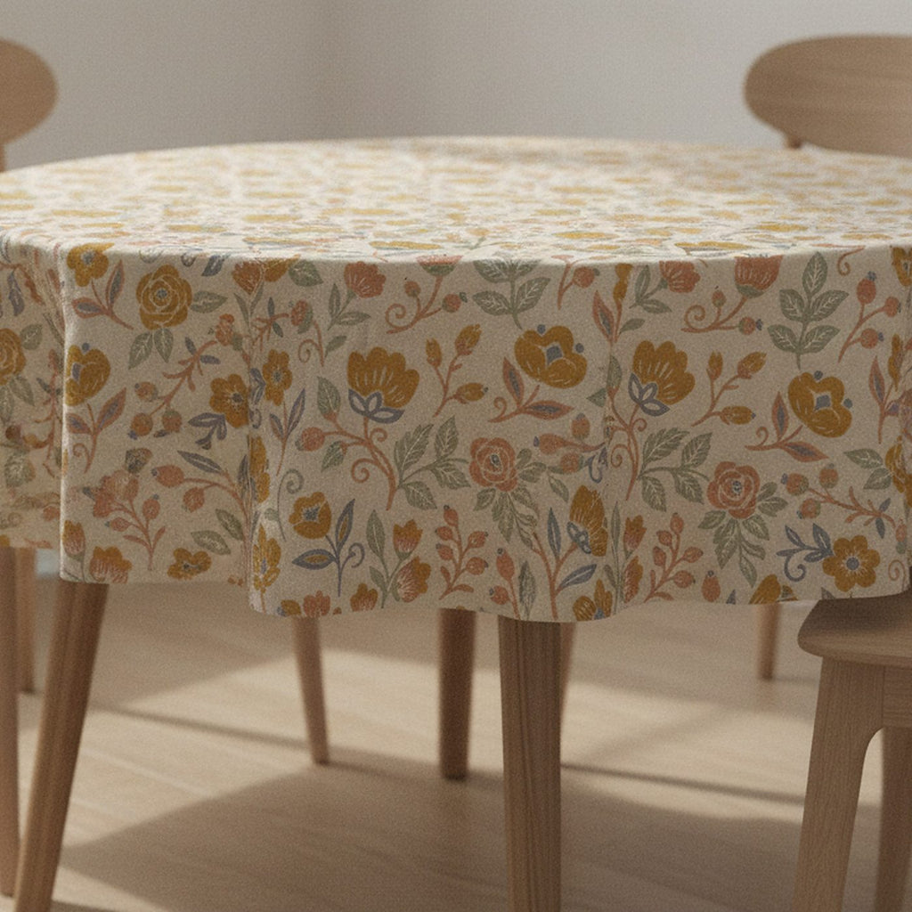 Nordic Folk Tablecloth — styled 2
