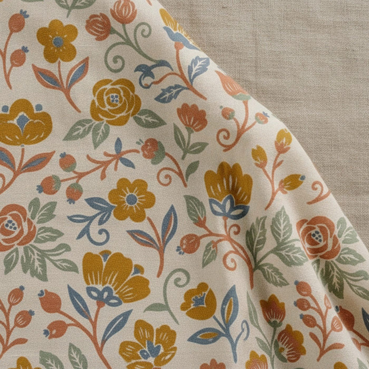 Nordic Folk Tea Towel — styled 1