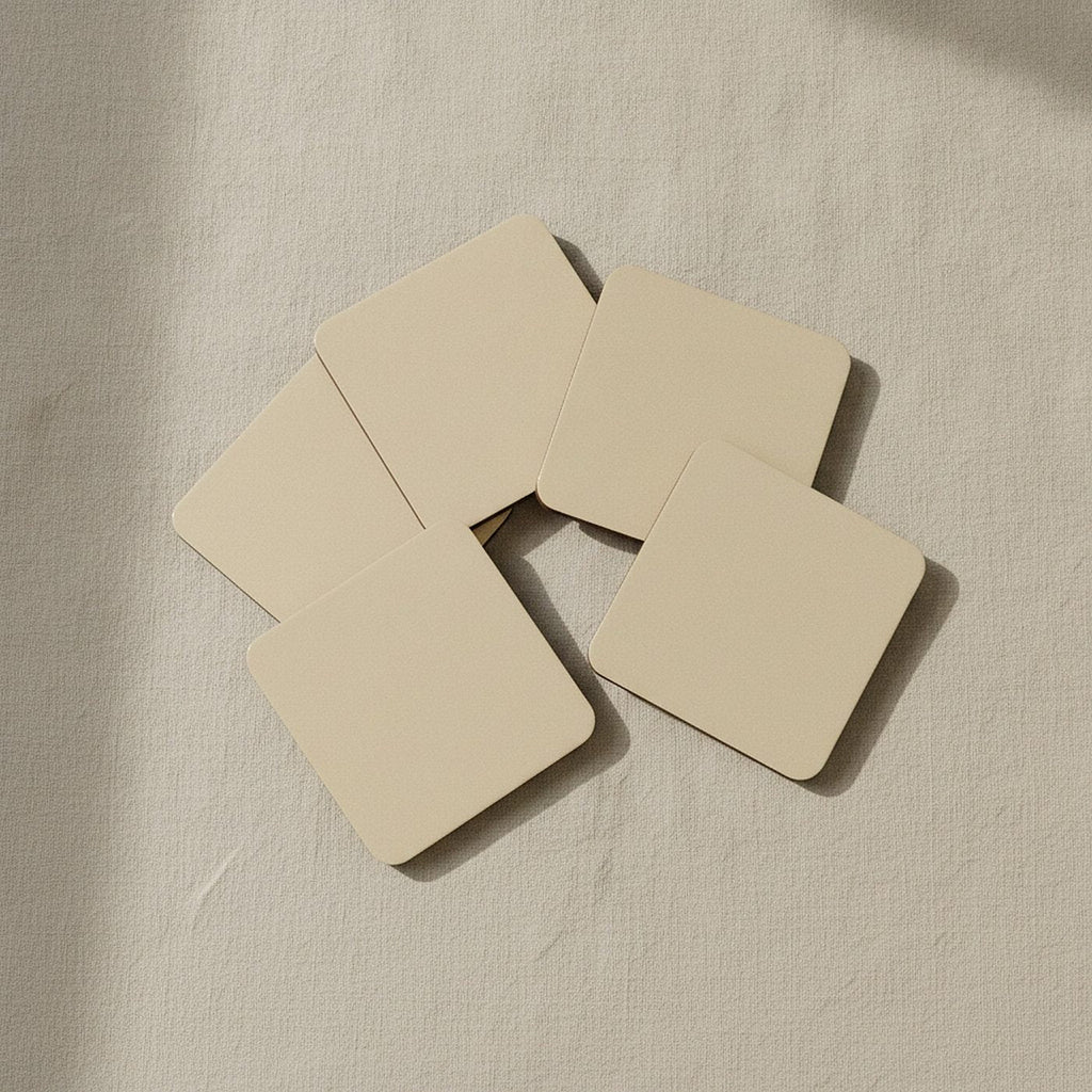 Olive Grove Coasters, Set of 4 — styled 1