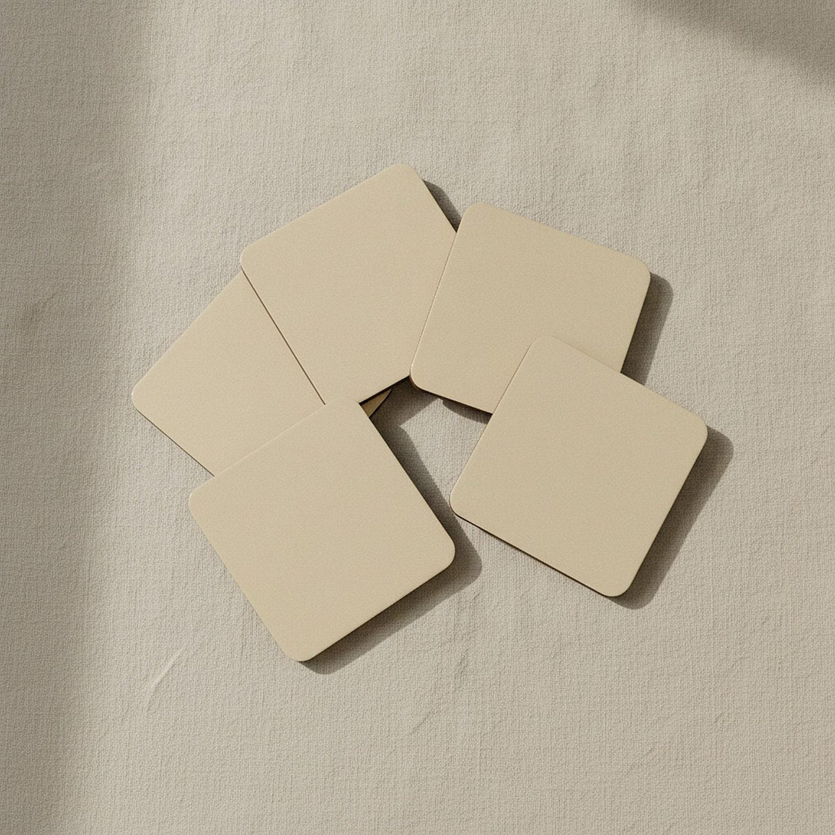 Olive Grove Coasters, Set of 4 — styled 1
