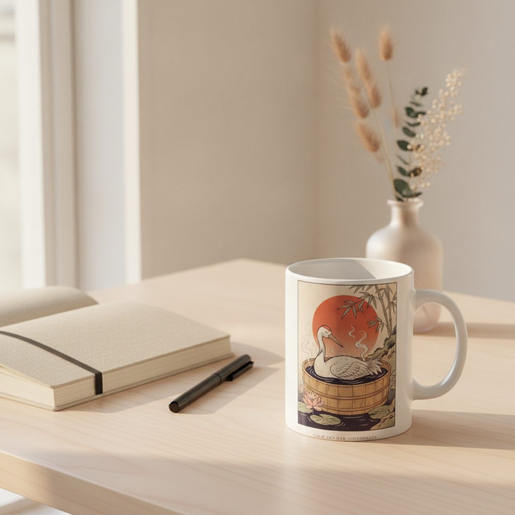 Onsen Crane — styled 2
