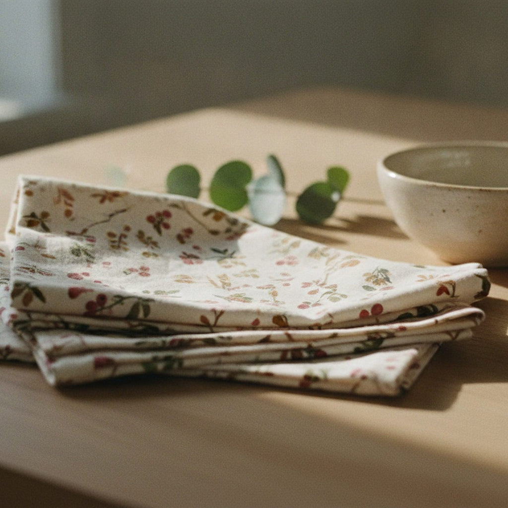Orchard Cloth Napkins, Set of 4 — styled 2