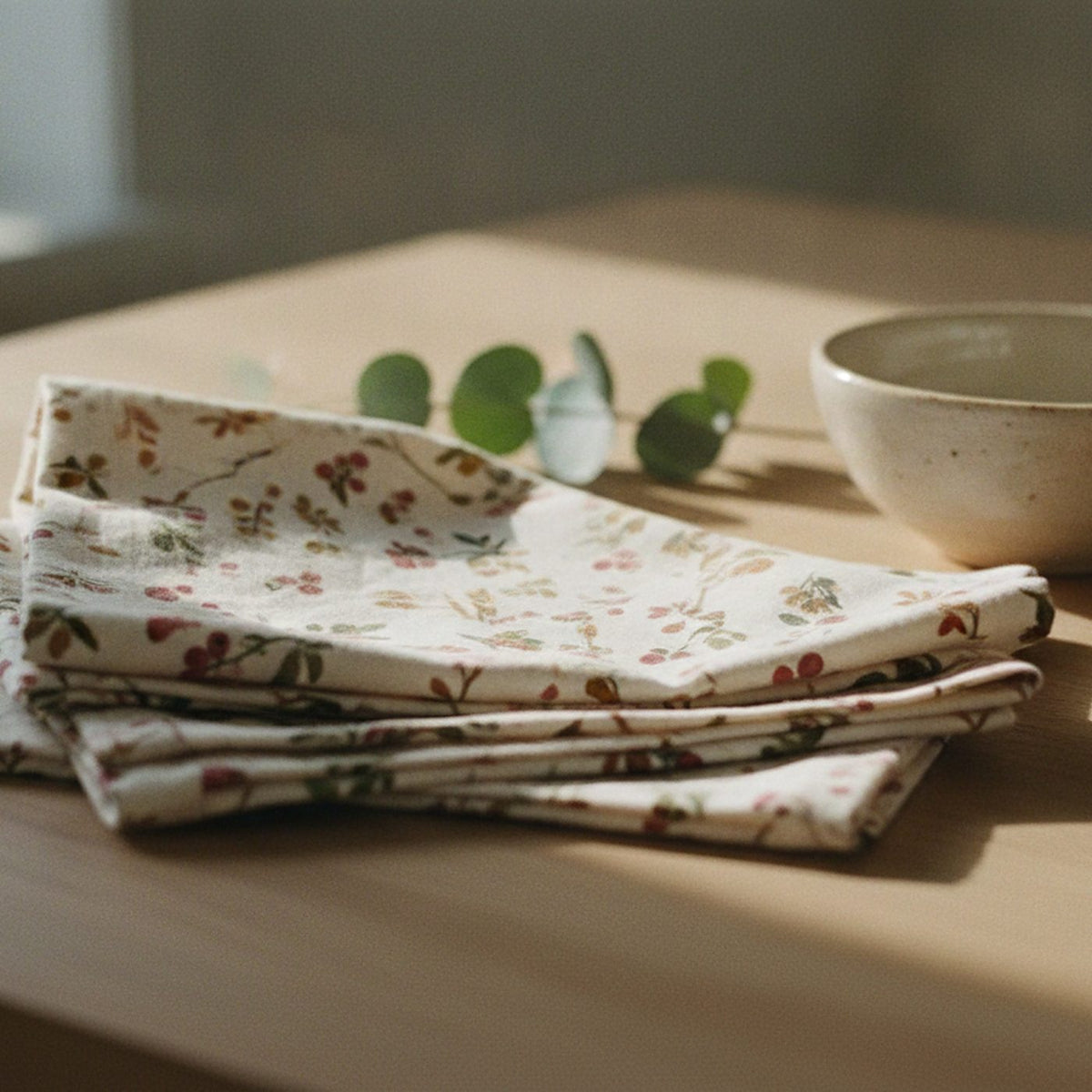Orchard Cloth Napkins, Set of 4 — styled 2