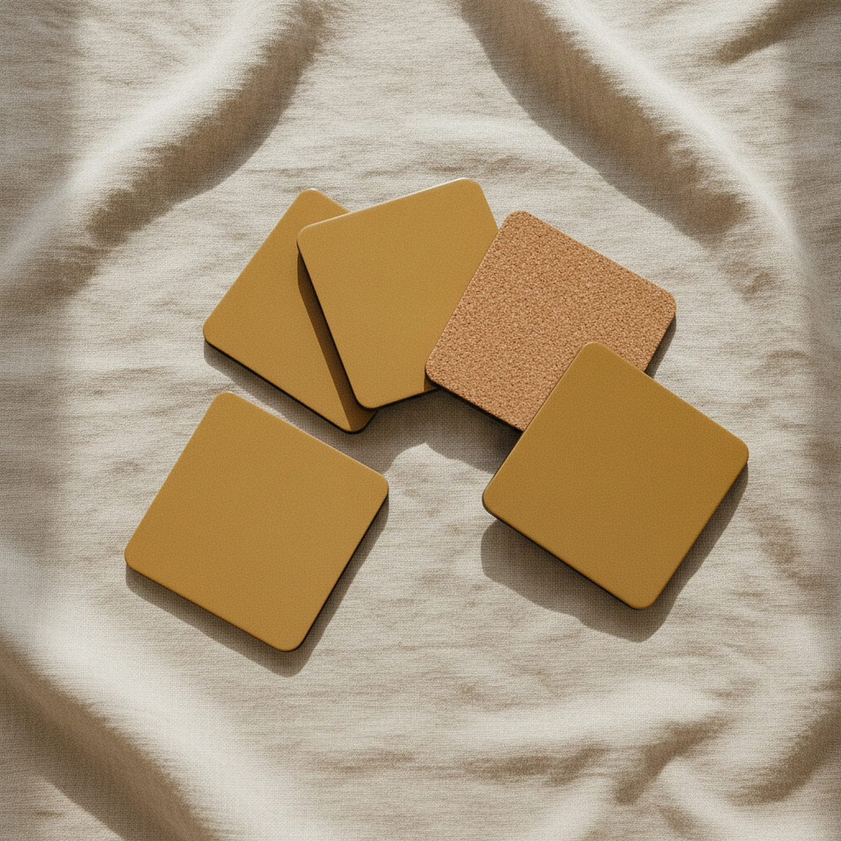Orchard Coasters, Set of 4 — styled 1