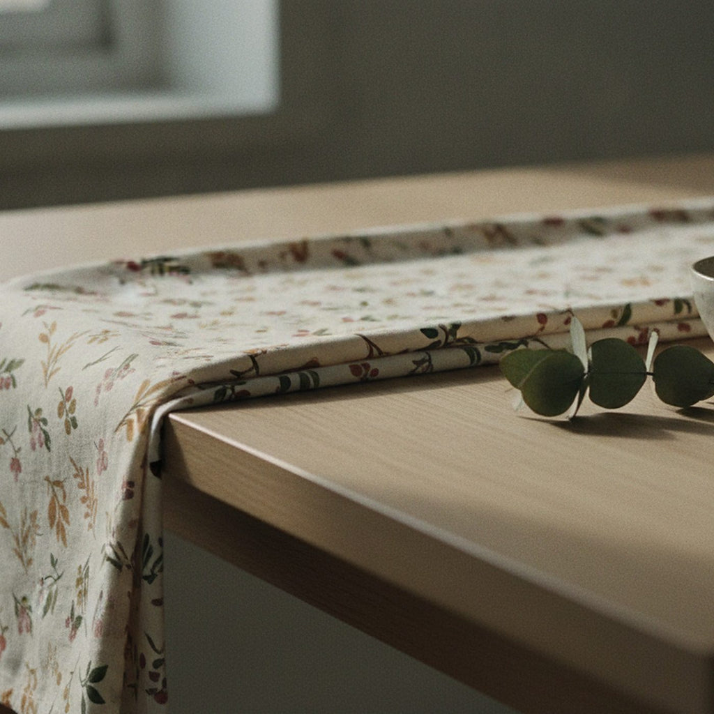 Orchard Table Runner — styled 2