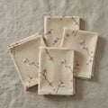Sakura Cloth Napkins, Set of 4 — styled 1