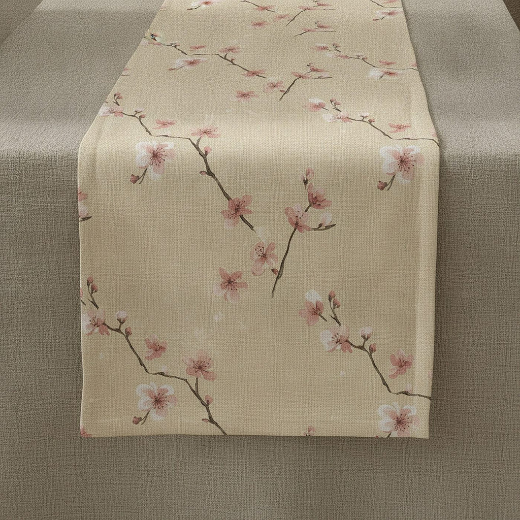 Sakura Table Runner — styled 1