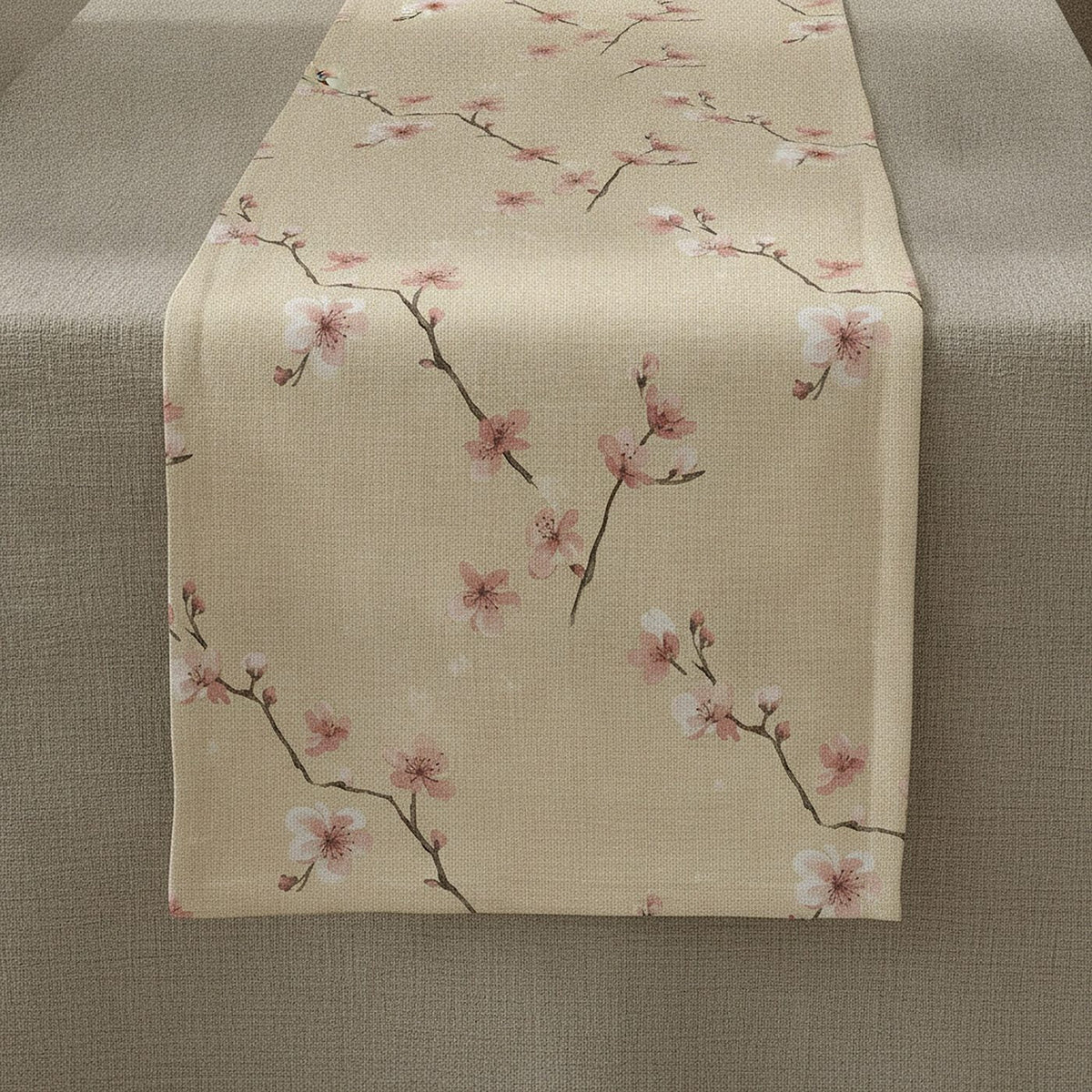Sakura Table Runner — styled 1