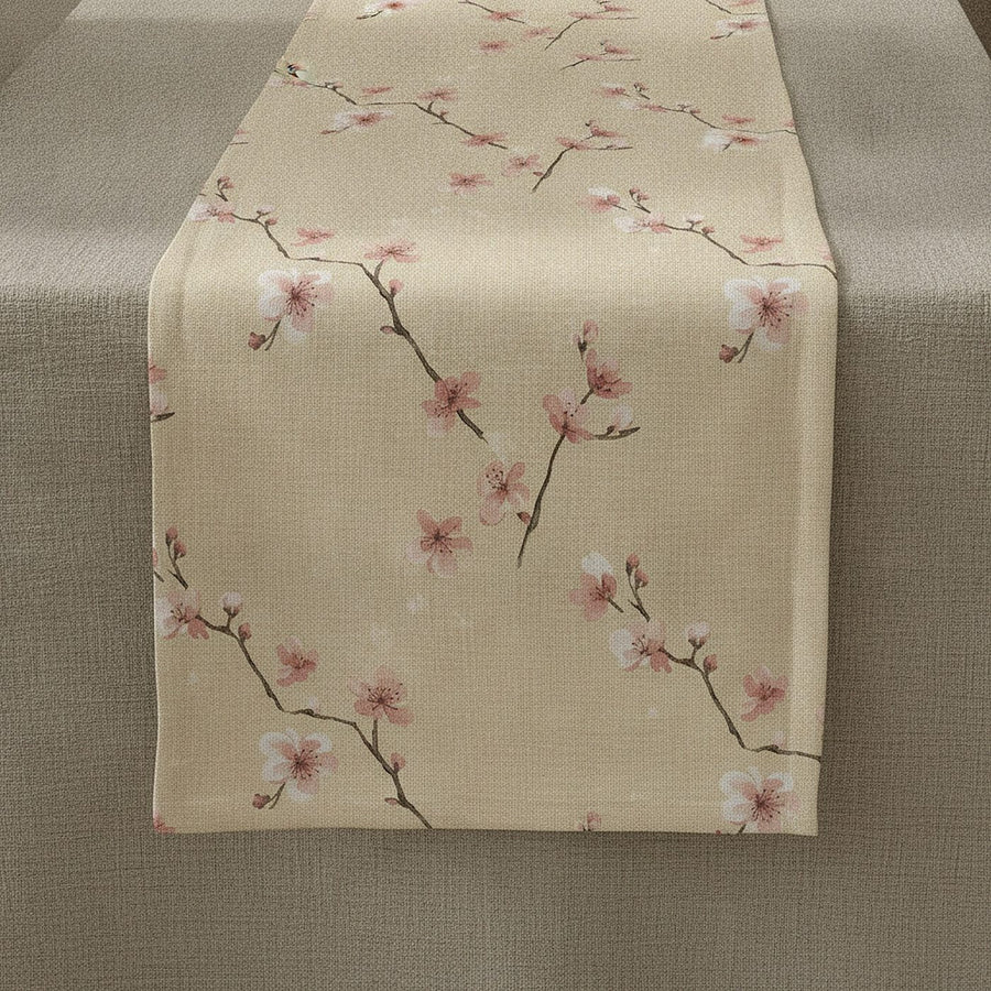Sakura Table Runner — styled 1