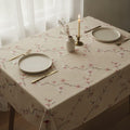 Sakura Tablecloth — styled 1