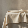 Sakura Tablecloth, Warm Cream — styled 1