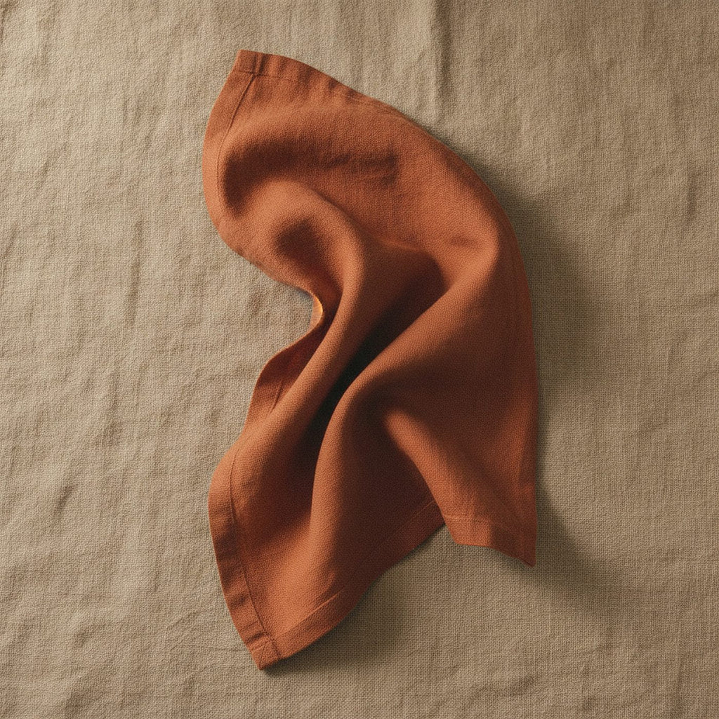 Tulip Market Cloth Napkin — styled 1