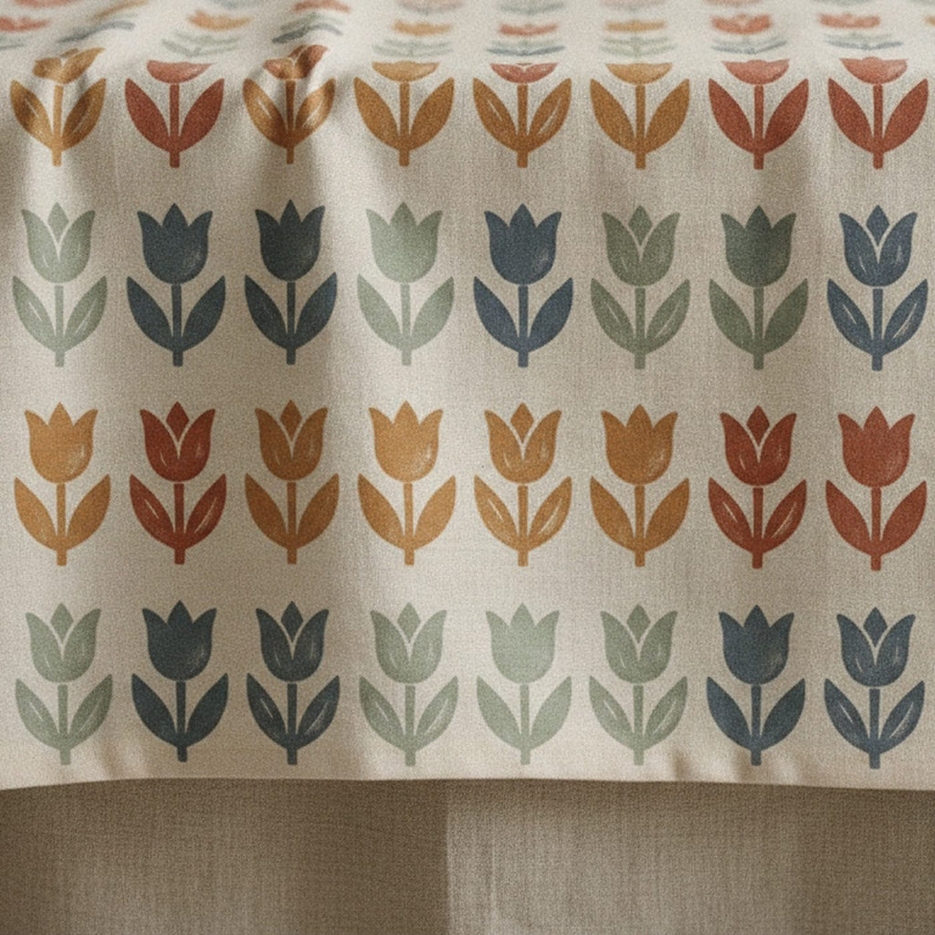 Tulip Market Table Runner — styled 1