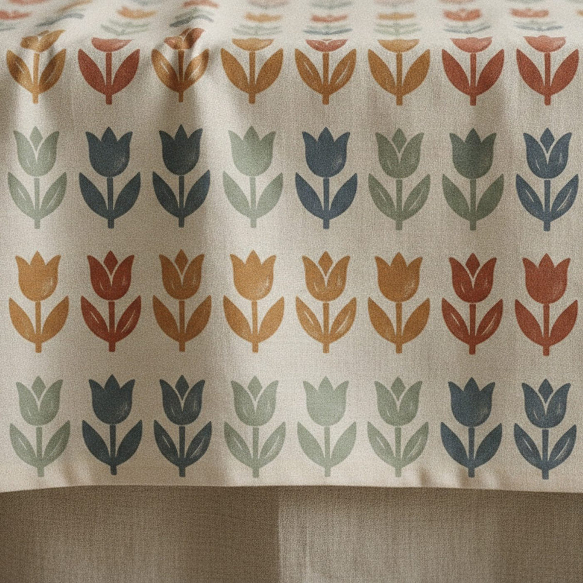 Tulip Market Table Runner — styled 1