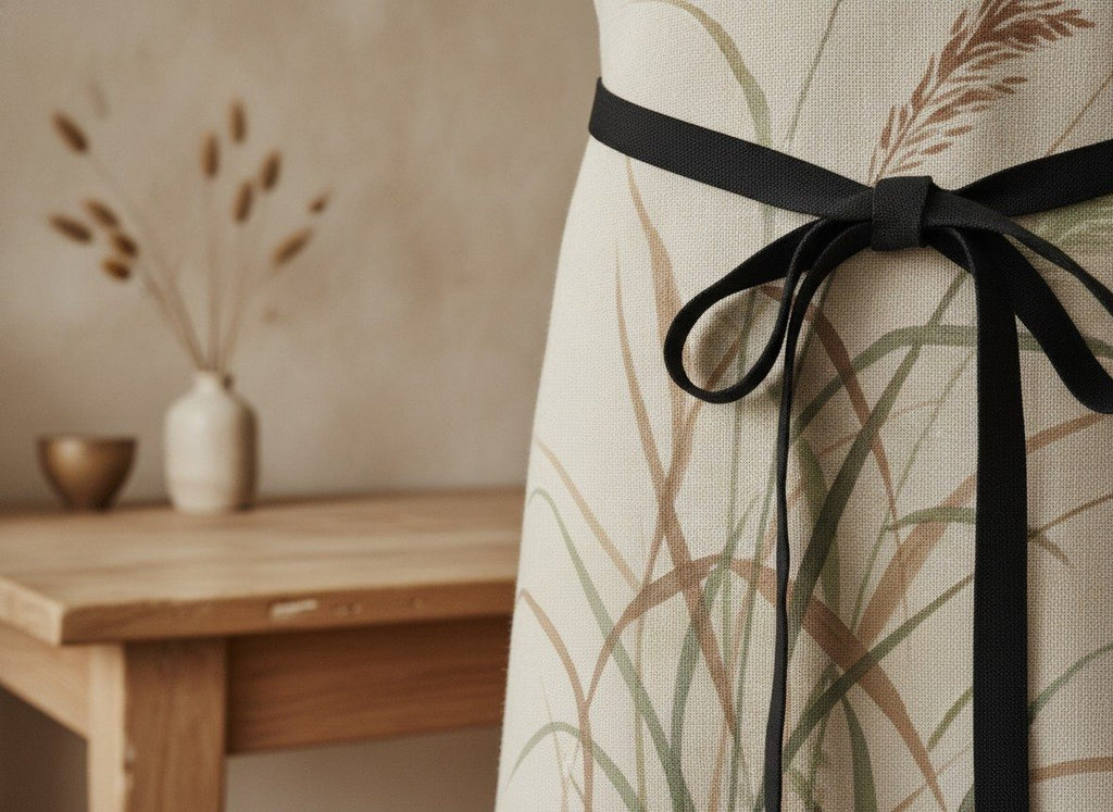 Wild Grasses Apron — styled 2