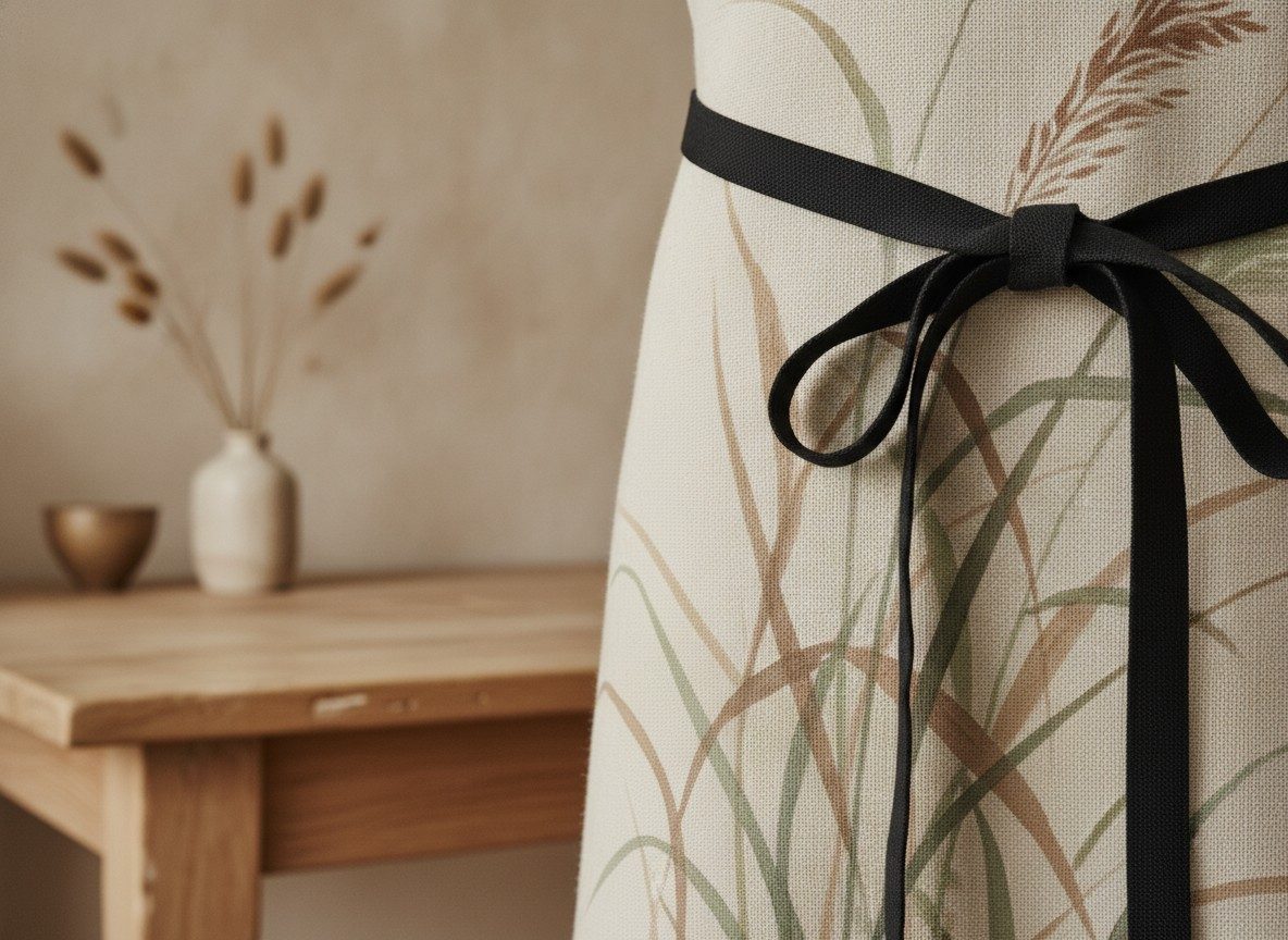 Wild Grasses Apron — styled 2